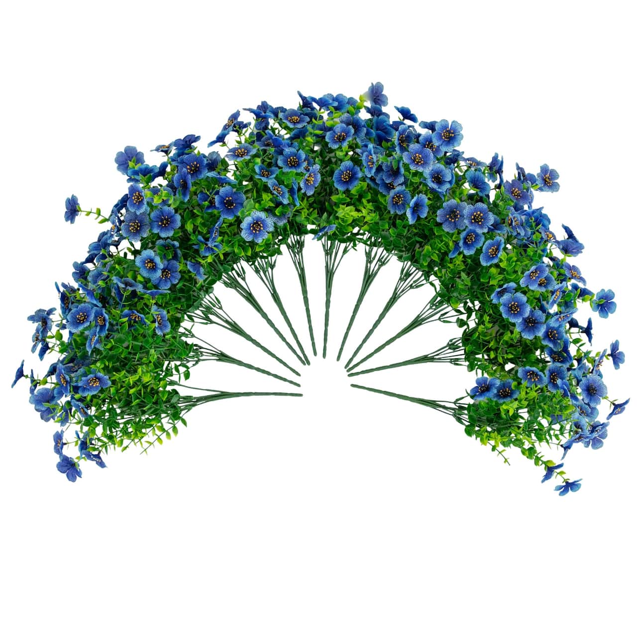 13" UV Resistant Artificial Daisy Bushes, 12ct.